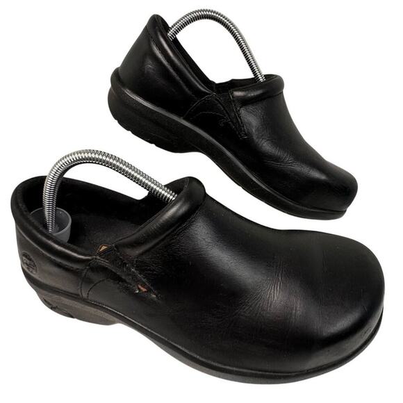 Timberland Shoes - Timberland‎ PRO Women's Newbury ESD Slip Resistant Work Clogs Comfort Sz. 9.5 W